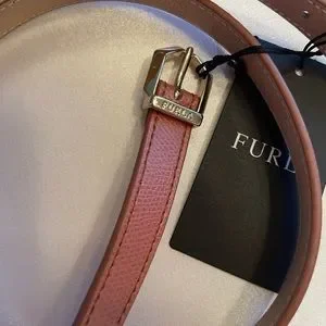 Furla | Accessories | Nwt Furla Belt Saddle Colored Size S 